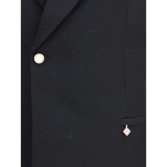 Casablanca Black Wool Men's Blazer - Picture 3 of 3